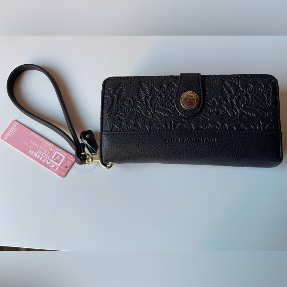 Bonded leather Stone Mountain wallet